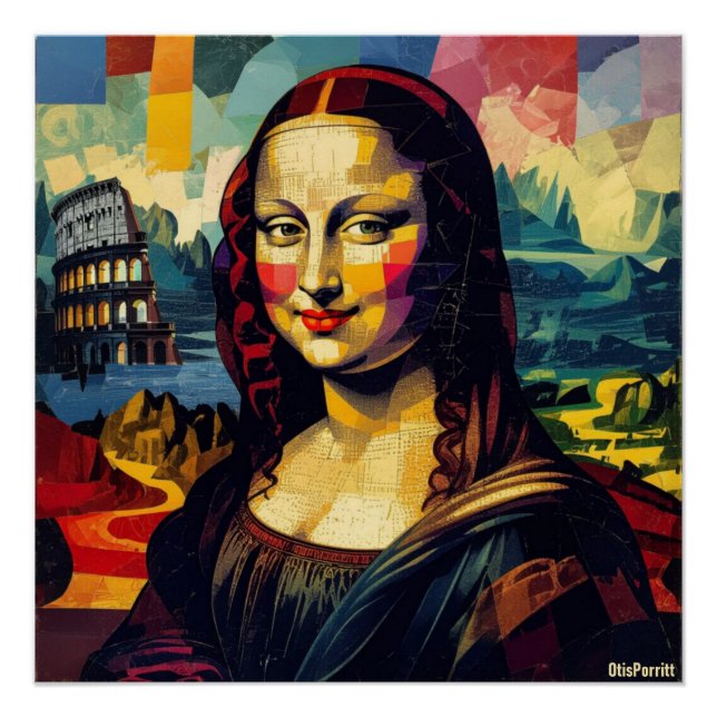 PÔSTER MONA LISA-24 (Frente)