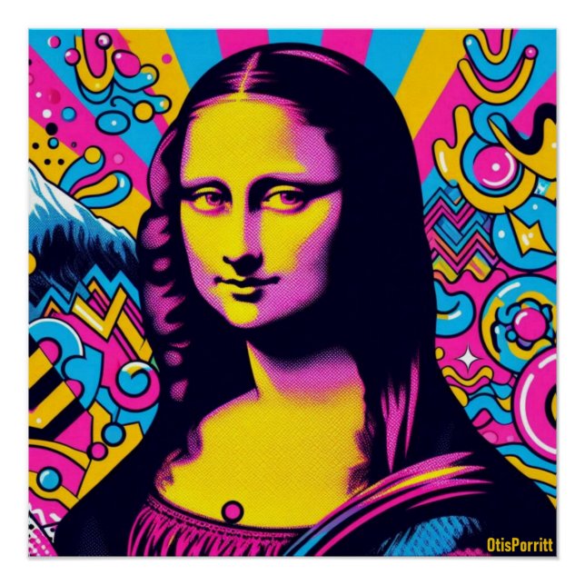 PÔSTER MONA LISA-28 (Frente)