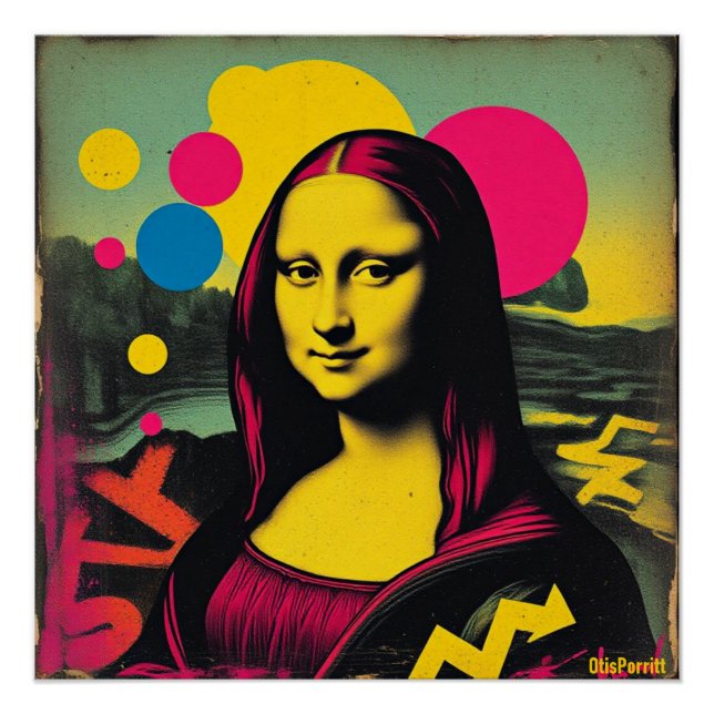 PÔSTER MONA LISA-30 (Frente)