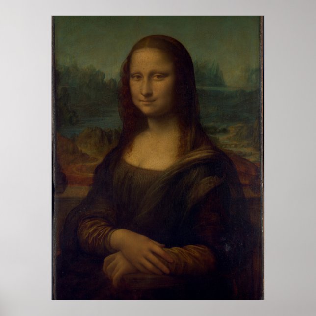 Poster Mona Lisa Canvas Print (Frente)