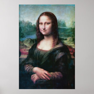 Pôster Mona Lisa La Joconde La Gioconda por Da Vinci