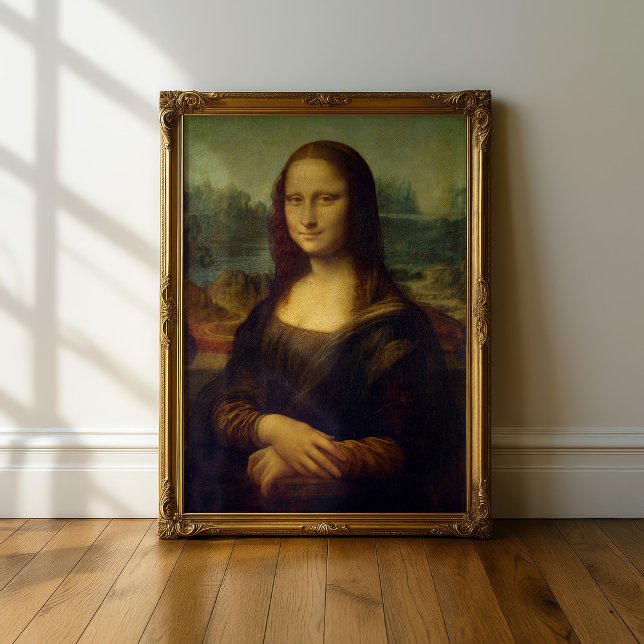 Pôster Mona Lisa | Leonardo da Vinci (Criador carregado)