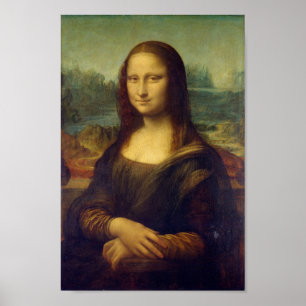 Poster Mona Lisa por Leonardo da Vinci