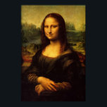Pôster Mona Lisa (Qualidade perfeita)<br><div class="desc">A pintura mais famosa do mundo inteiro,  Mona Lisa,  de Leonardo da Vinci. Timelessamente belo e sofisticado,  você não pode errar com o clássico definitivo. Esta edição tem qualidade perfeita,  está disponível em grandes tamanhos e é dimensionada para quadros padrão de ajustado sem perder a proporção de aspecto original.</div>
