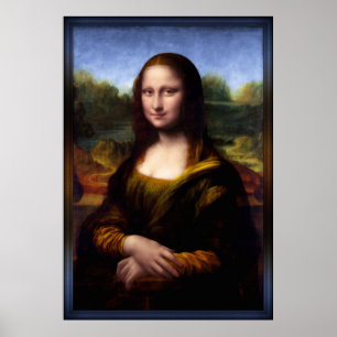 Poster Mona Lisa (Retrato de Lisa Gherardini)