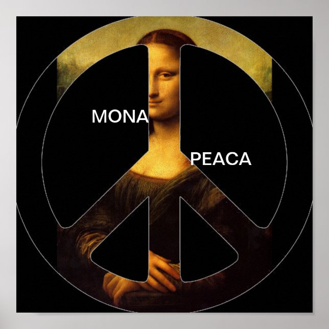 POSTER MONA PEACA (Frente)
