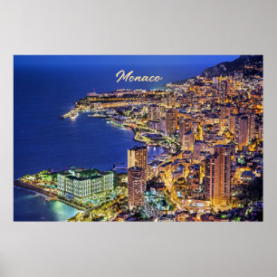 Poster Mônaco à Noite