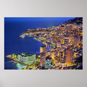 Poster Mônaco à Noite