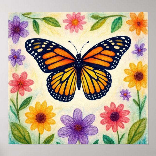 Poster MonarchDaisyGarden (Frente)