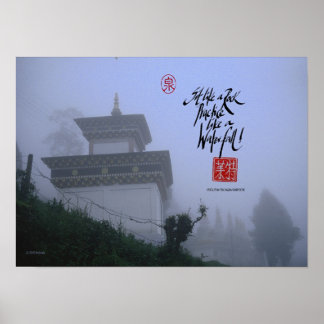 Poster Monastério budista em Sikkim