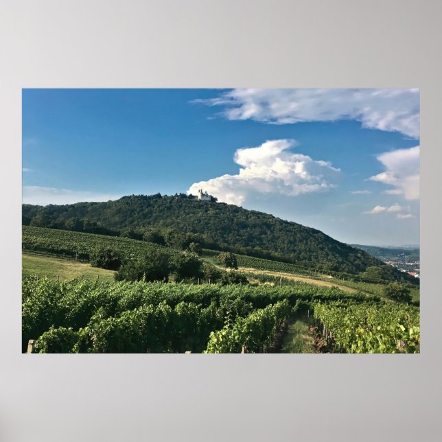 Poster Monastério e Vineyard (Frente)