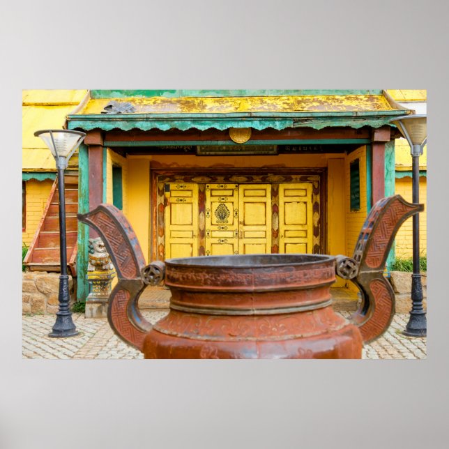 Poster Monastério Edifício Exterior (Frente)