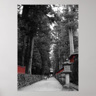 Poster Monastério japonês