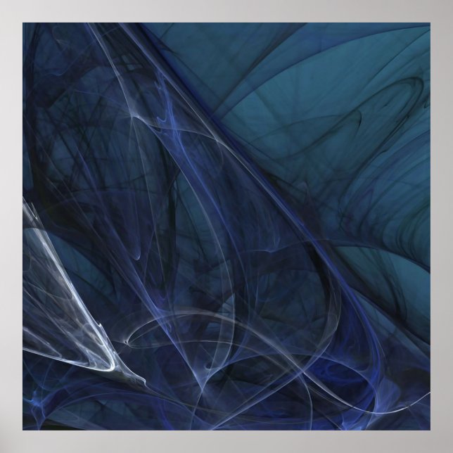 Pôster Monção azul (Frente)