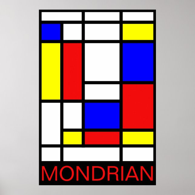 Poster Mondrian (Frente)
