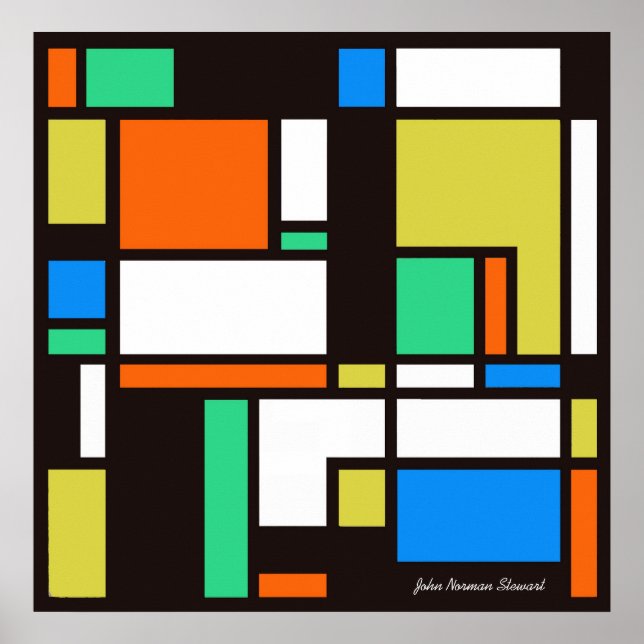 Poster Mondrian 1 (Frente)