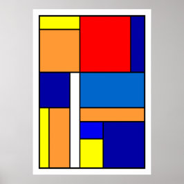 Pôster Mondrian #10