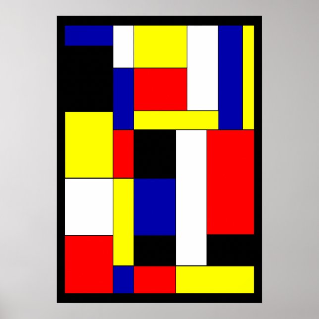 Pôster Mondrian #11 (Frente)
