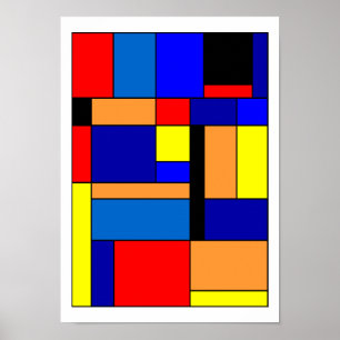 Pôster Mondrian #2