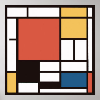 Poster Mondrian 2