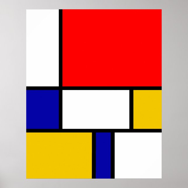 Poster Mondrian 2 (Frente)
