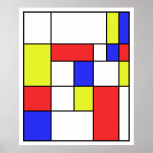Pôster Mondrian #23