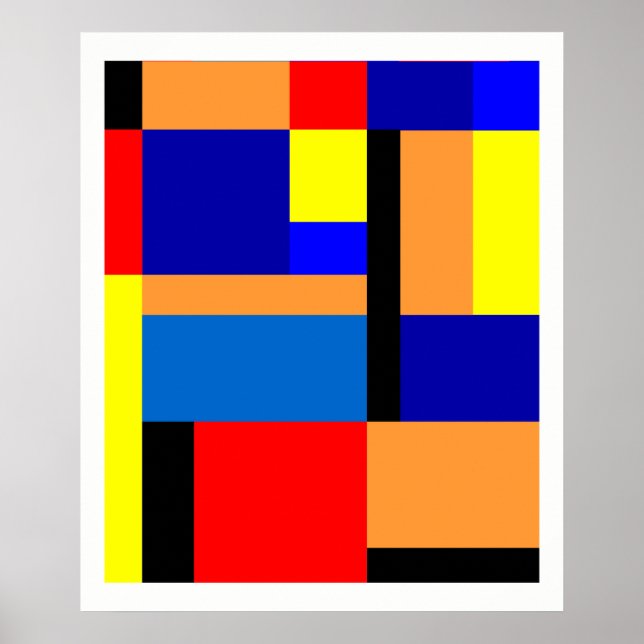 Poster Mondrian #35 (Frente)