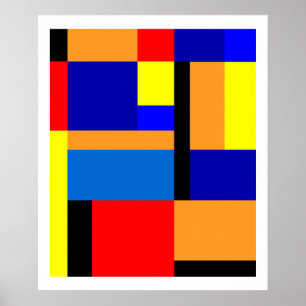 Poster Mondrian #35
