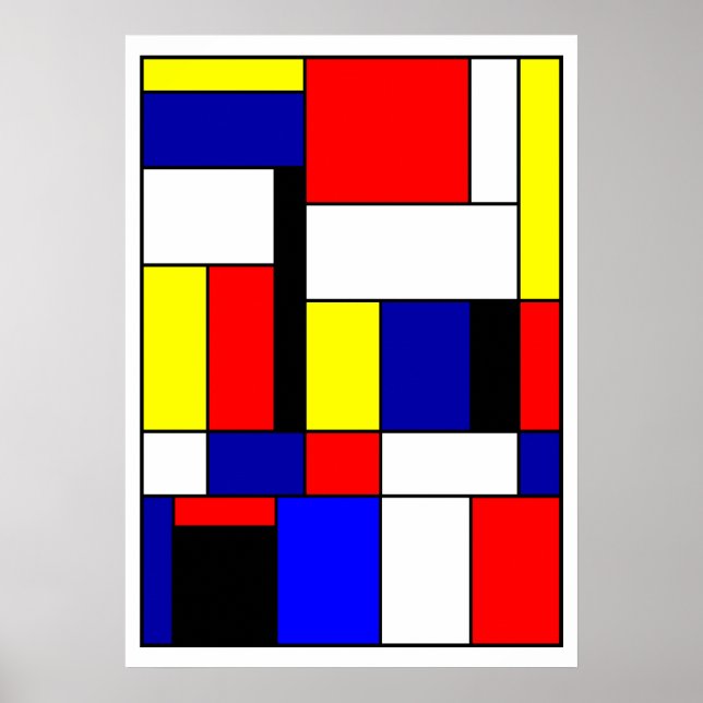 Pôster Mondrian #42 (Frente)