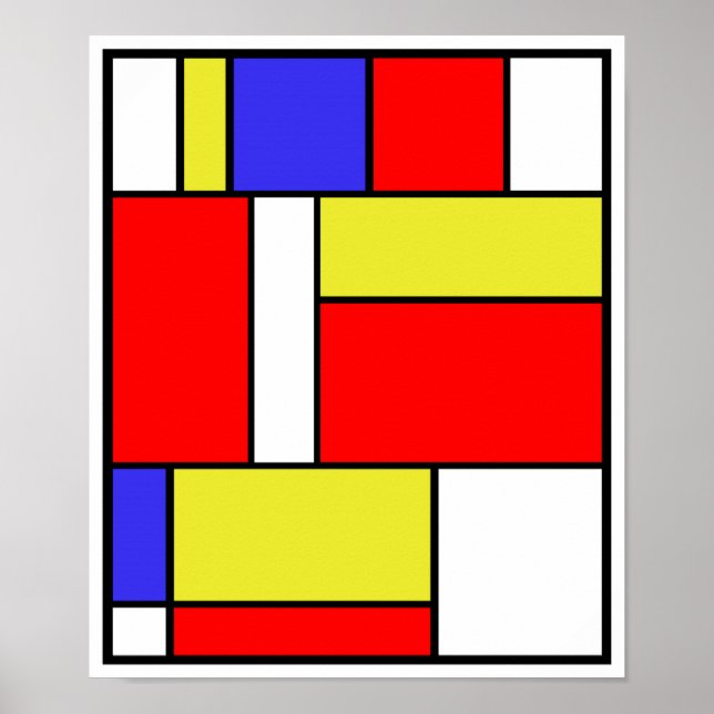 Poster Mondrian #57 (Frente)
