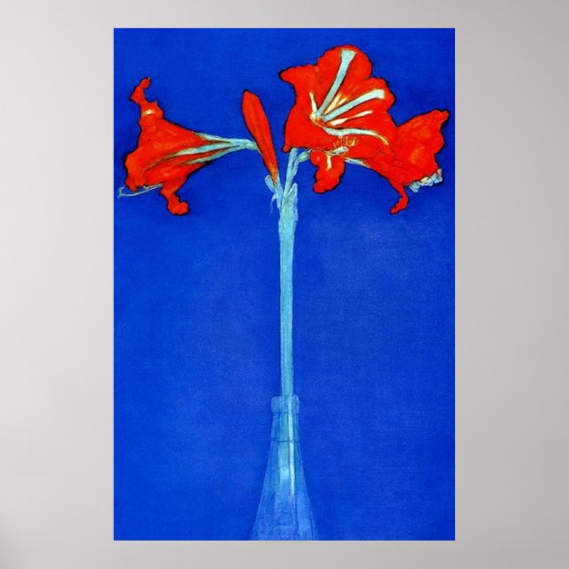 Poster MONDRIAN Amaryllis Lilly Piet Mondrian (Frente)
