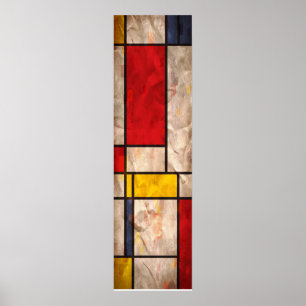 Poster Mondrian inspirou