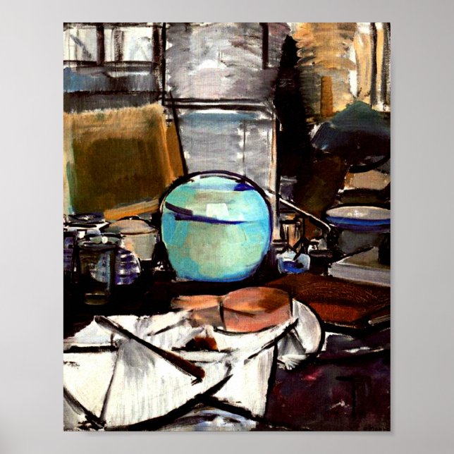 Poster Mondrian - Still Life with Gingerpot (Frente)