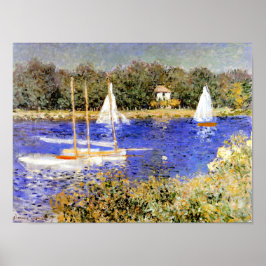 Poster Monet - A Bacia do Argenteuil