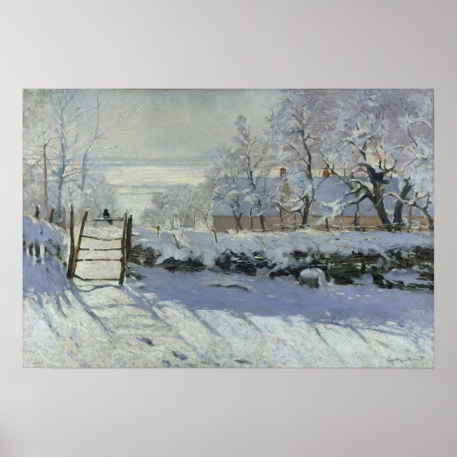 Poster Monet - A Pega (Frente)