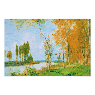 Pôster Monet - A Primavera em Argenteuil,