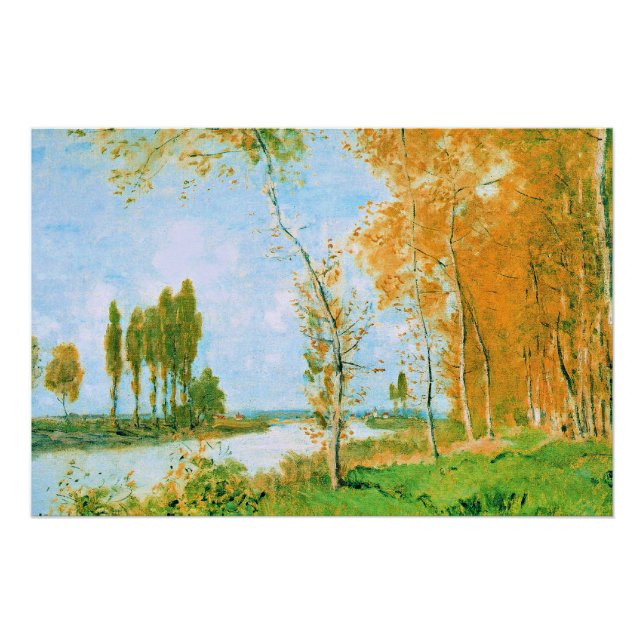 Pôster Monet - A Primavera em Argenteuil, (Frente)