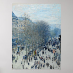 Poster Monet - Boulevard Des Capucines