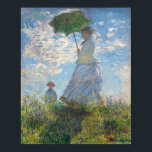 Poster MONET Claude Artist Pinter Oil Painting Canva<br><div class="desc">MonET Claude Artist Art Painter Oil Painting Canvas Mulher com Parasol Madame Monet</div>