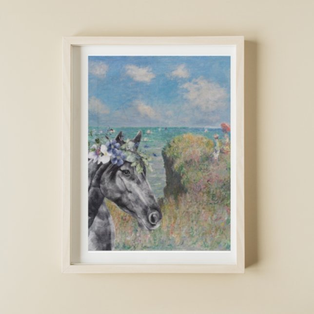 Poster Monet Cliff Walk & Black Horse Compilation (Criador carregado)