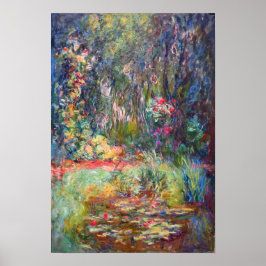 Poster Monet Corner of Water Lily Pond