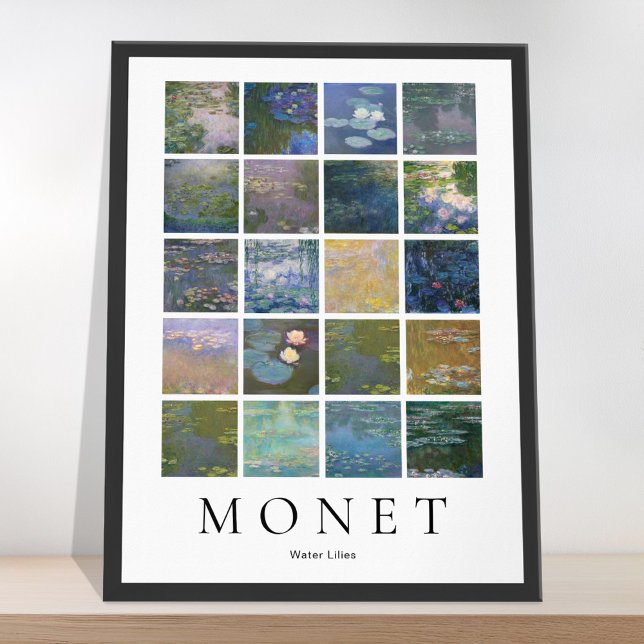 Poster Monet de lírios (Criador carregado)