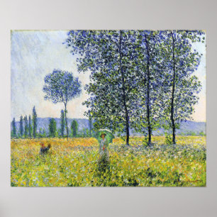 Poster Monet - Efeito Da Luz Solar Sob Os Postos De 1887