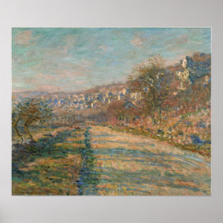 Poster Monet - Estrada De La Roche Guyon
