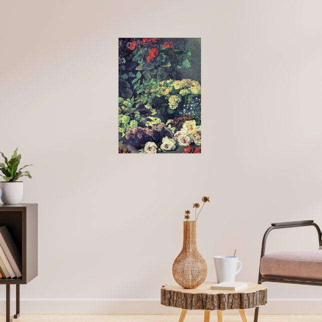 Poster Monet - Flores da primavera (Sala de Estar 3)
