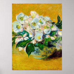 Poster Monet France Impressionista Pessoas Natal O Ro