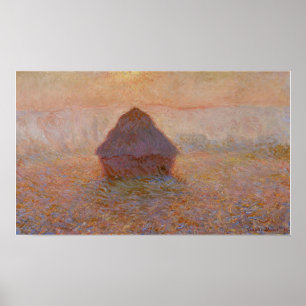 Poster Monet - Grainstack Sun Na Cintura