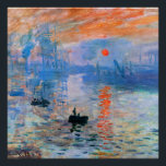 Pôster Monet - Impressão, Assalto do Sol,<br><div class="desc">Sunrise,  famosa pintura de Claude Monet.</div>