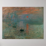 Poster Monet - Impressão, Sunrise 1872<br><div class="desc">Impressão,  Sunrise 1872,  de Claude Monet. Para obter mais imagens prontas para o poster do Livro 2 da Série Arte Zedigna "Claude Monet - Paintings & Drawing Vol 1",  visite https://books.zedign.com/zas/2.html</div>