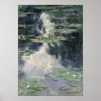 Poster Monet - Lago Com Nenúfares